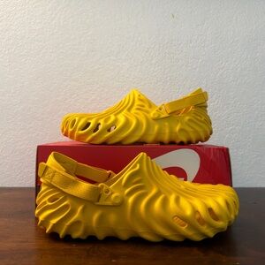 Crocs Pollex Clog x Salahe Bembury 'Yolk' 207393-76L Men's Size 11